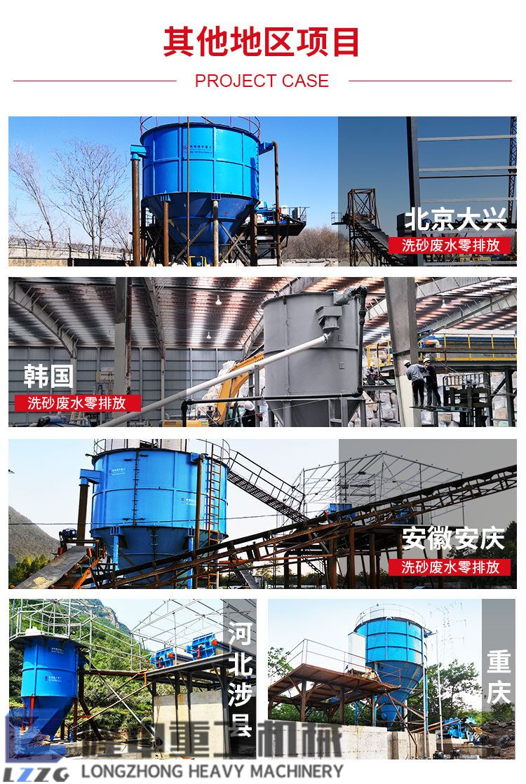 隆中污泥壓濾機走向全國！構建零排放洗沙生產線