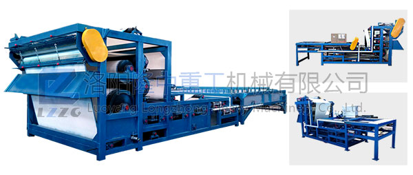 一體式帶式壓濾機，全新車式移動礦山泥漿處理作業模式更方便